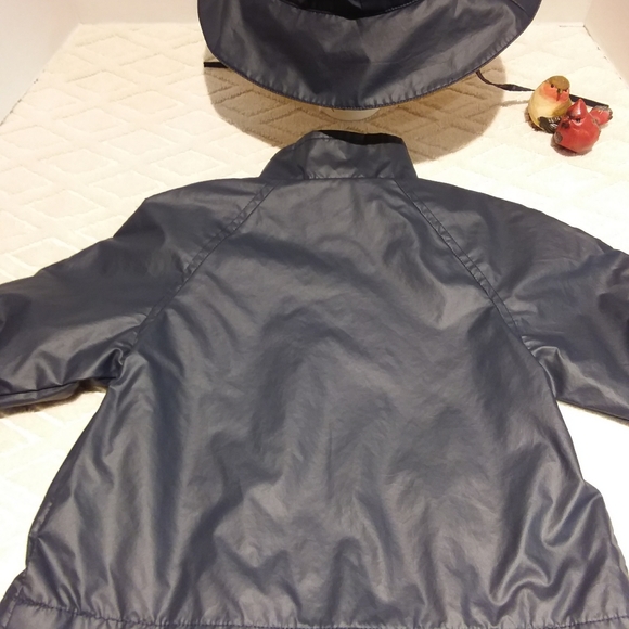 🌟RARE-Roots vintage raincoat and Sou'wester hat - Picture 9 of 9